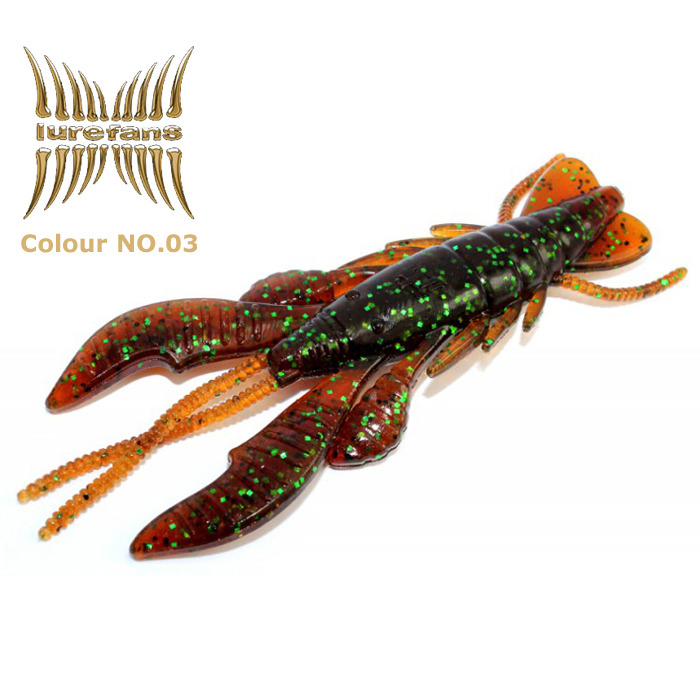 Lurefans Force-Craw Jig Soft Plastic Baits