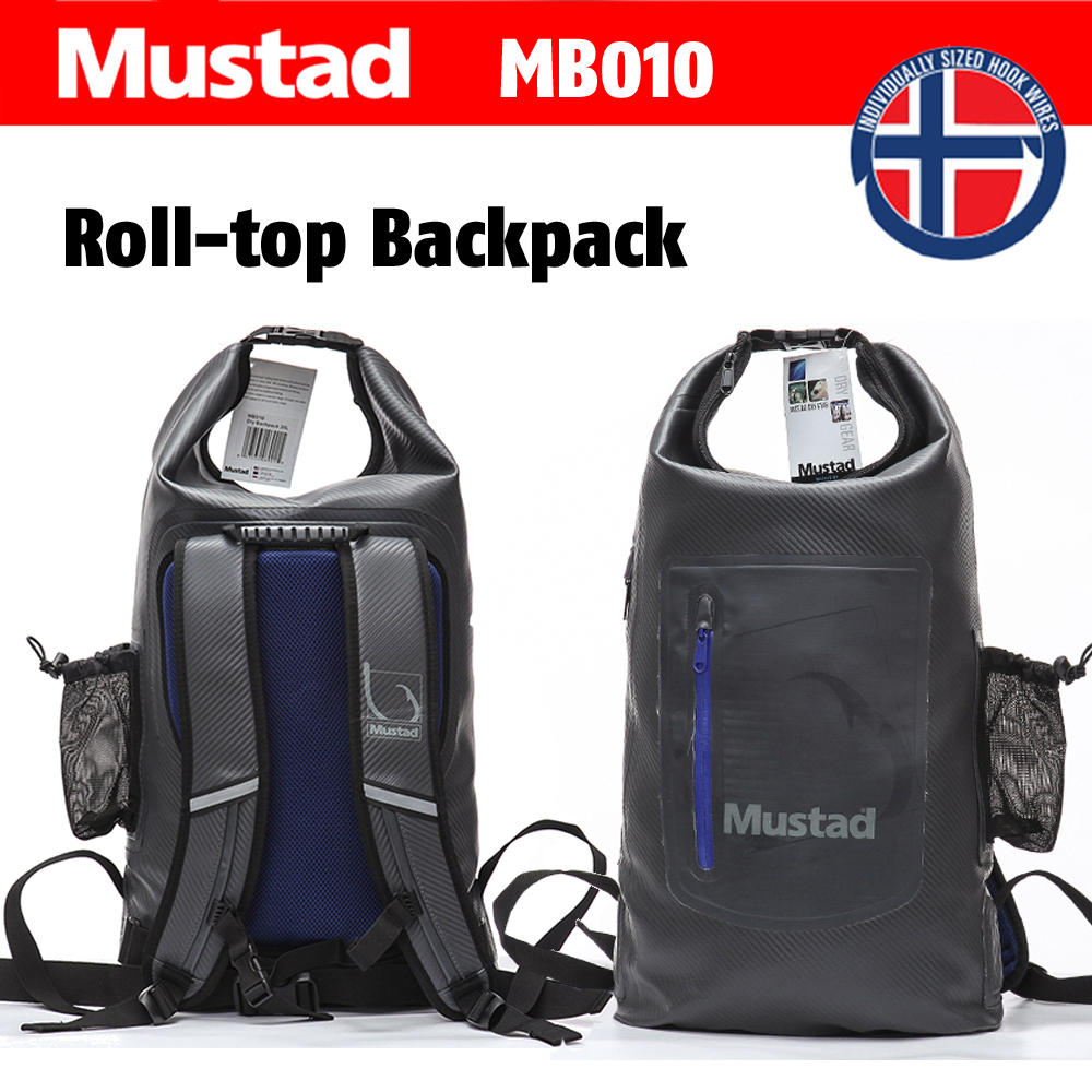 Mochila Impermeable Seca Mustad Dry Backpack 30 Litros