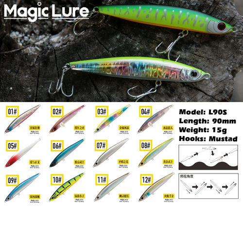 Magic Lure L70S Sinking Pencil Bait Lure