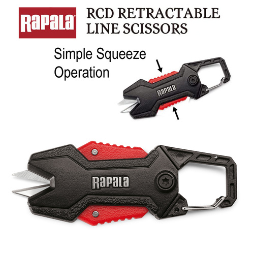 Rapala RCD Retractable Line Scissors - RCDRRLS