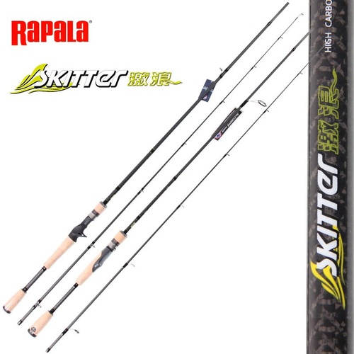 Rapala Skitter Baitcaster Rod + Fuji Guides - 6' 6 or 7' 0