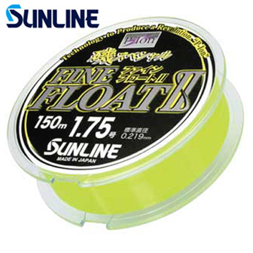 Sunline Fine Float II P-Ion Tech Floating Fishing Line 150m