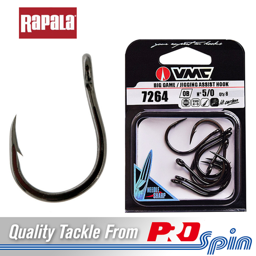 Size 6/0 Mustad Hand Tied Snelled Rigs with 39951NPBLN Chemically Sharpened Circle  Hooks